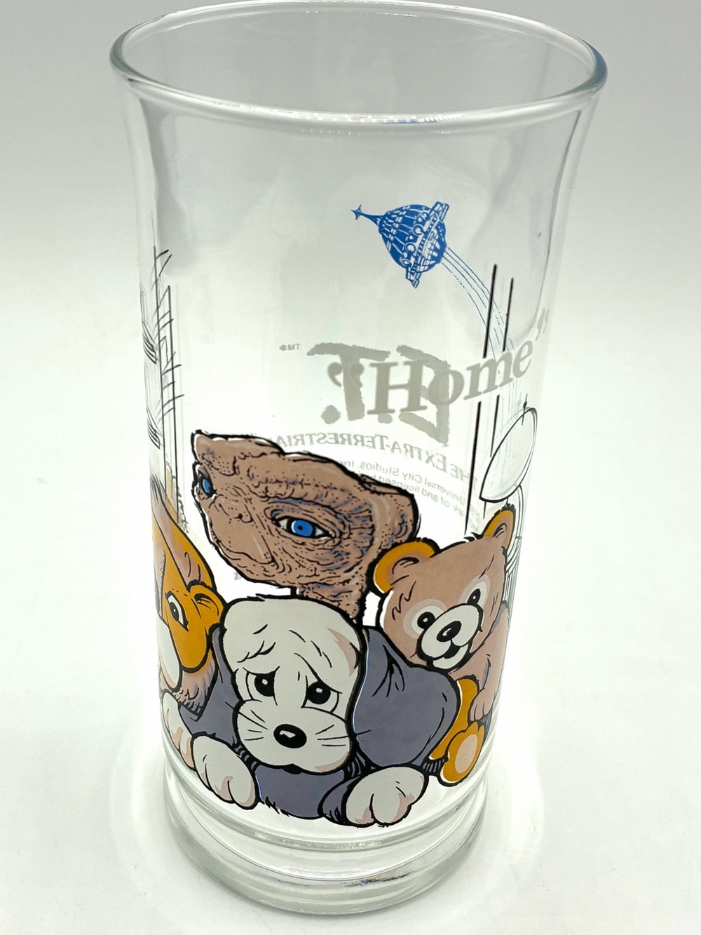 Vintage 1982 E.T. Pizza Hut Glass Tumbler Limited Edition Collectible